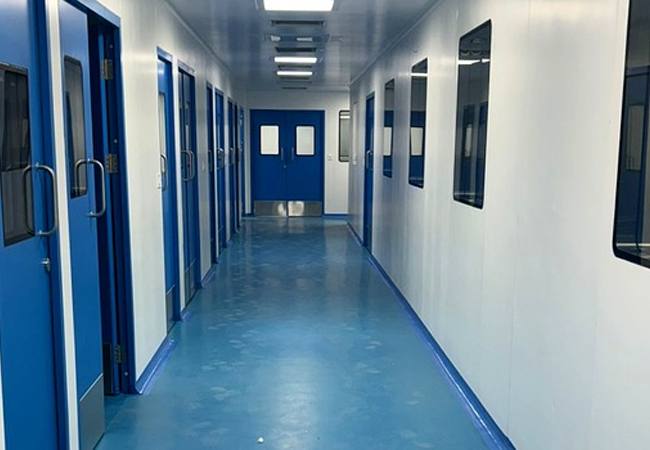 GMP Cleanroom Corridor — Cooper Life Sciences